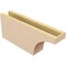 Ekena Millwork 4in. W x 8in. H x 20in. L Huntington Woodgrain TimberThane Rafter Tail, Primed Tan RFTUR04X08X20HUNRCPR - alternate 3